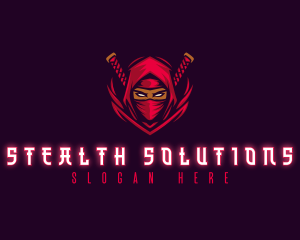 Stealth - Ninja Assassin Warrior logo design