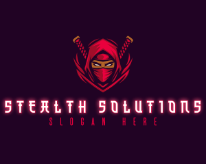 Ninja Assassin Warrior logo design