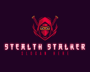 Ninja Assassin Warrior logo design