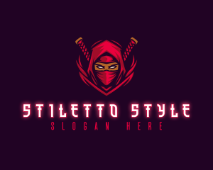 Ninja Assassin Warrior logo design