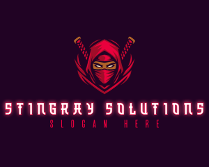 Ninja Assassin Warrior logo design