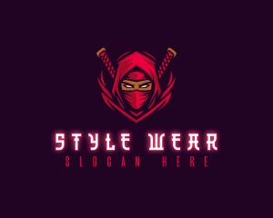 Ninja Assassin Warrior logo design