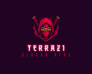 Ninja Assassin Warrior logo design