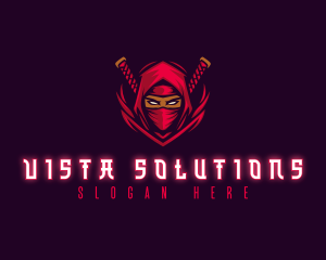 Ninja Assassin Warrior logo design