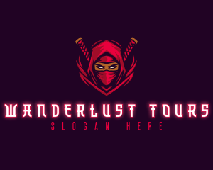 Ninja Assassin Warrior logo design