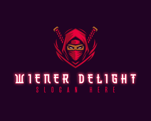 Ninja Assassin Warrior logo design