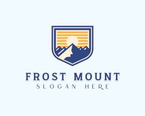 Mountain Summit Hiker Logo