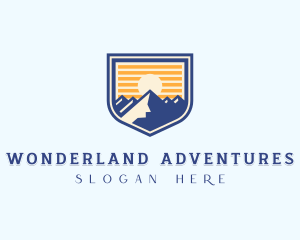 Mountain Summit Hiker logo design