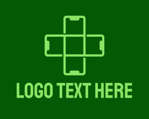 Medical Cross - Medical Online Consultation logo design