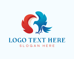 Business - Eagle Bird Letter S logo design