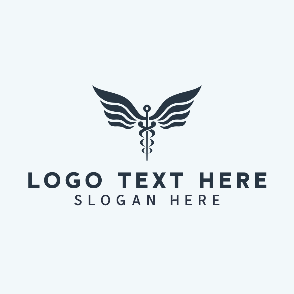 Healthcare Caduceus Clinic Logo | BrandCrowd Logo Maker