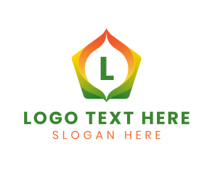 Spa - Sustainable Leaf Garden logo design