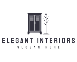 Cabinet Dresser Furniture logo design