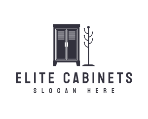 Cabinet - Cabinet Dresser Furniture logo design