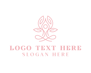 Healing - Yoga Health Relaxation logo design