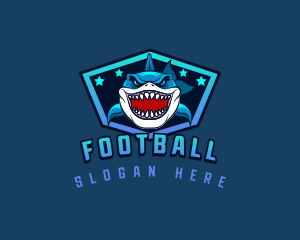 Fish - Wild Shark Gaming logo design