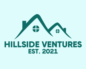 Hillside - Mountain Hill Home logo design