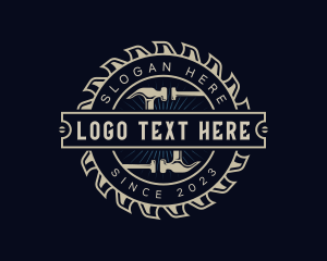 Sawmill - Sawmill Hammer Renovation logo design