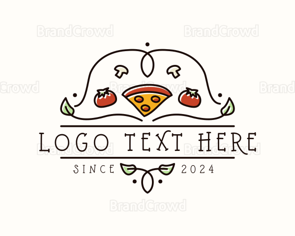 Pizza Restaurant Pizzeria Logo