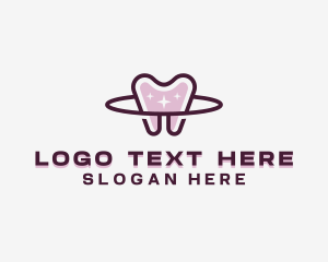 Oral Health - Tooth Molar Orthodontist logo design