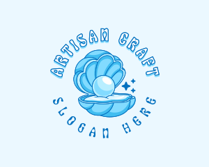 Clam Pearl Artisan logo design