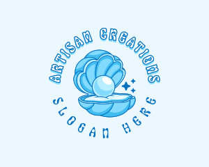 Clam Pearl Artisan logo design