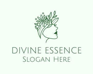 Beauty Nature Goddess logo design