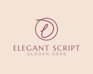 Italic - Classic Elegant Script logo design