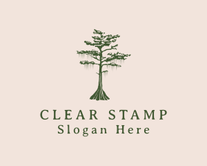 Green Willow Tree Forest logo design