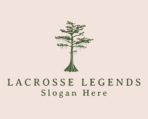 Green Willow Tree Forest logo design