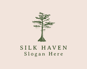 Green Willow Tree Forest logo design