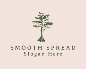 Green Willow Tree Forest logo design