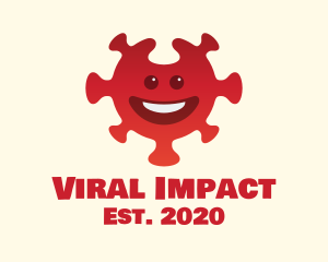 Infection - Red Smiling Virus logo design