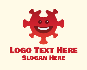Red Smiling Virus  Logo