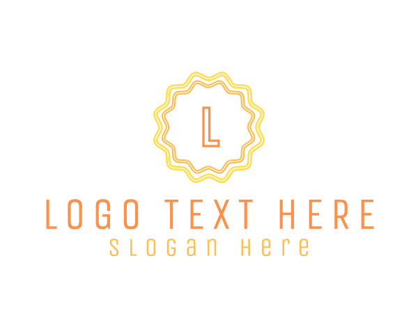 Beach - Summer Sun Light logo design