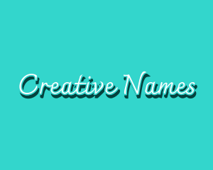 Name - Generic Elegant Script logo design