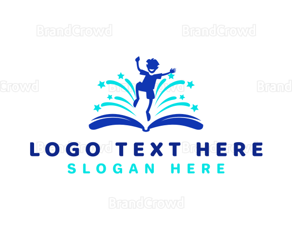 Kid Story Book Logo