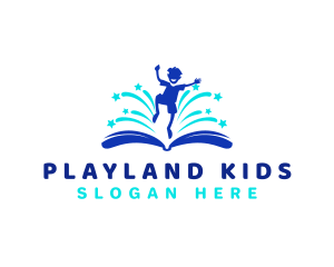 Kid Story Book logo design