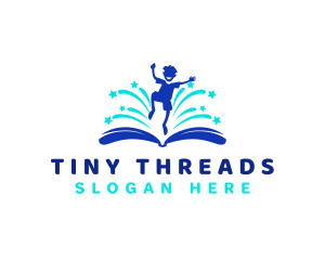 Kid Story Book logo design