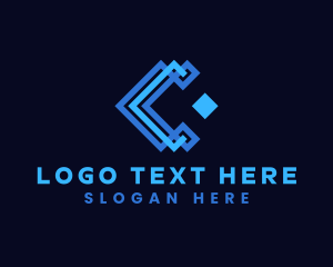 Geometric Tile Technology Logo