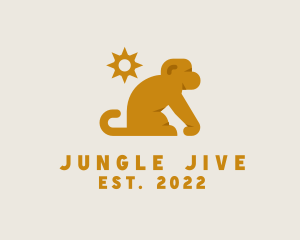 Monkey - Sun Wild Monkey logo design