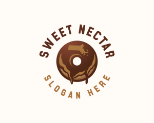 Massachusetts Pastry Doughnut logo design