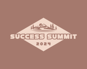 Mountain Summit Adventure logo design