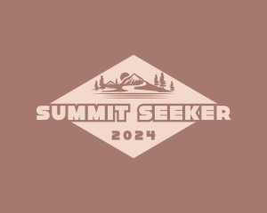 Mountain Summit Adventure logo design