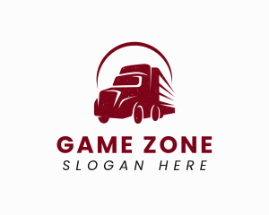 Towing - Haulage Truck Transport logo design