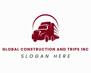 Mechanic - Haulage Truck Transport logo design