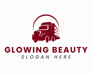 Truckload - Haulage Truck Transport logo design