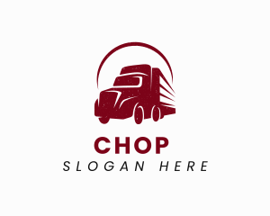 Moving Company - Haulage Truck Transport logo design