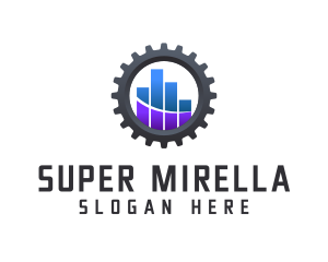  Industrial Business Graph Logo