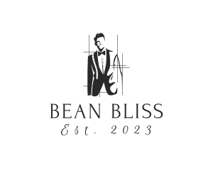 Classy Tuxedo Measurement logo design